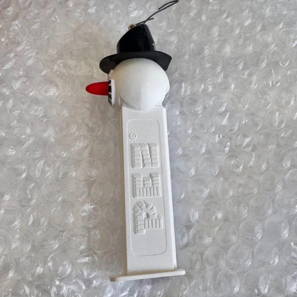 Pez Collectors Store Hallmark Keepsake Snowman Pez Ornament 1996